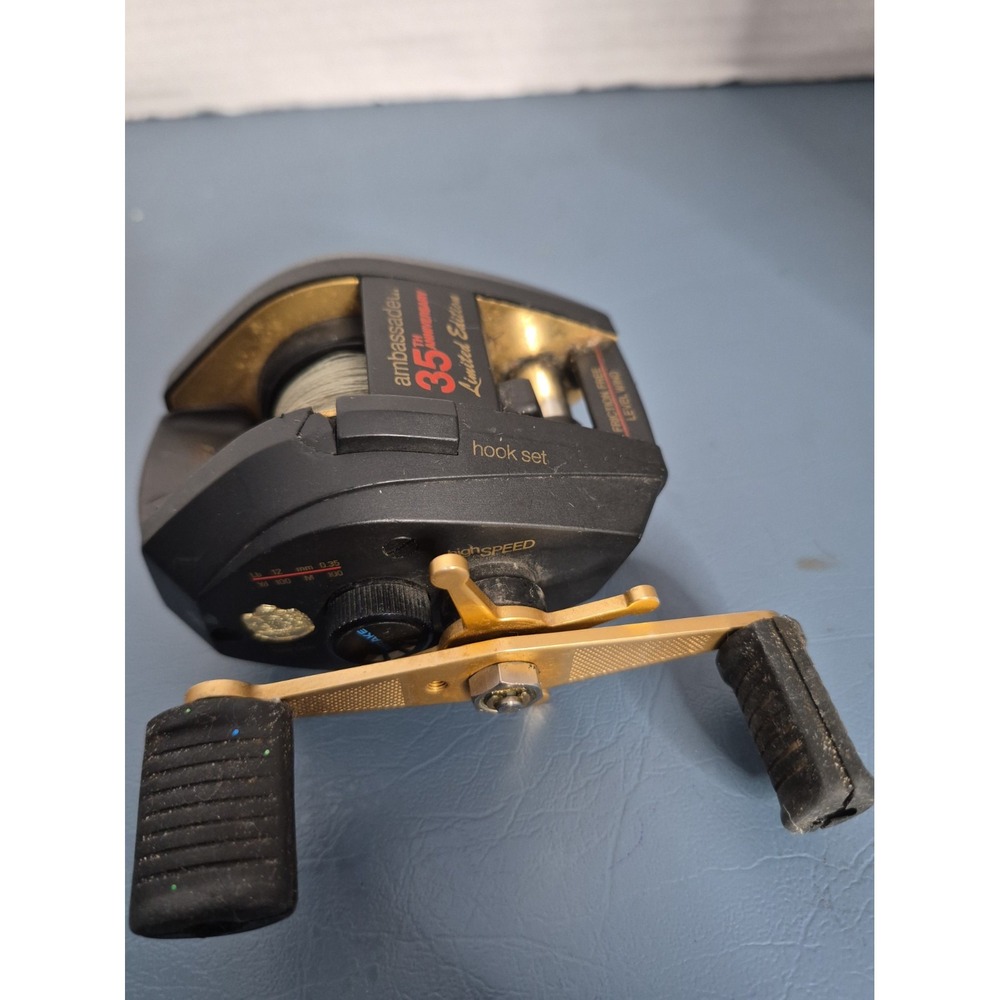 Ambassaduer 35th Anniversary Limited Edition Baitcast Reel